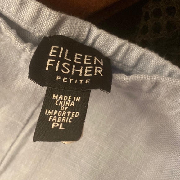 Eileen Fisher Linen Crop Pants - Picture 2 of 7